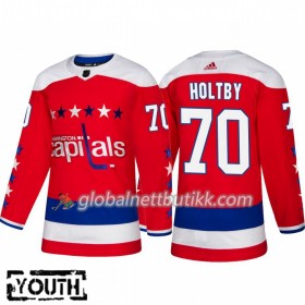Washington Capitals Hockeydrakt Braden Holtby 70 Alternate 2018-2019 Adidas Authentic - Barn